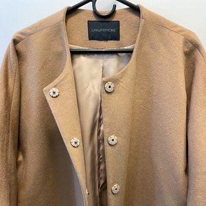 Lan Jaenicke Cashmere Camel Coat